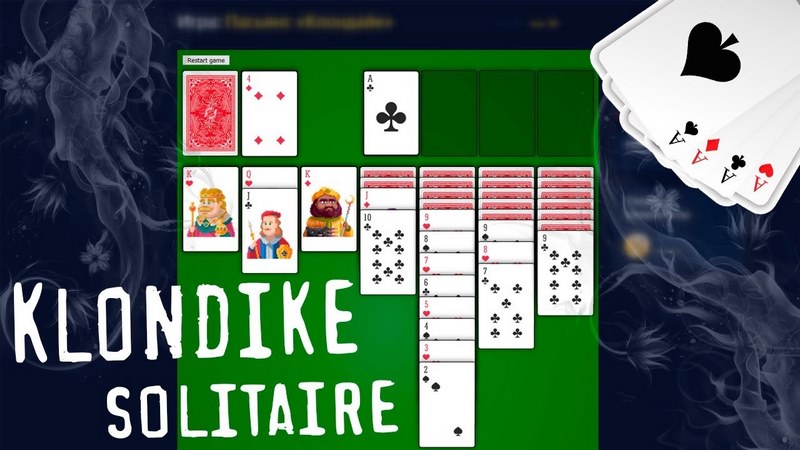 game xếp bài Solitaire cổ điển