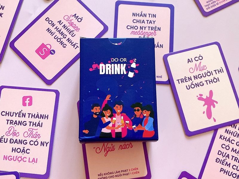 Bộ bài drinking game online