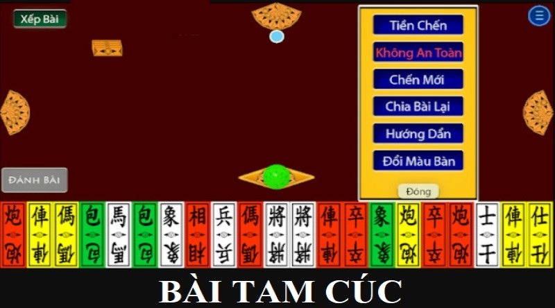 trò chơi bài tam cúc online