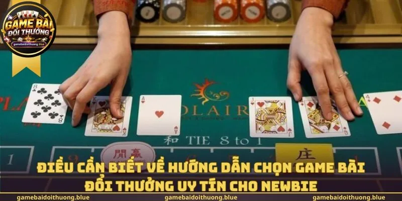 Điều cần biết về hướng dẫn chọn game bài đổi thưởng uy tín cho newbie