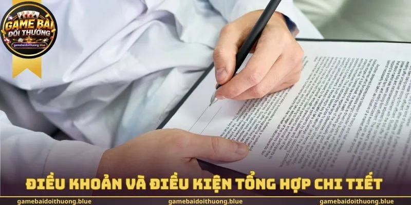 Điều khoản và điều kiện tổng hợp chi tiết 