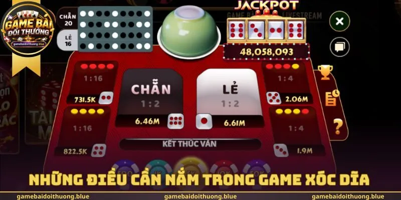 Những điều cần nắm trong Game xóc dĩa 